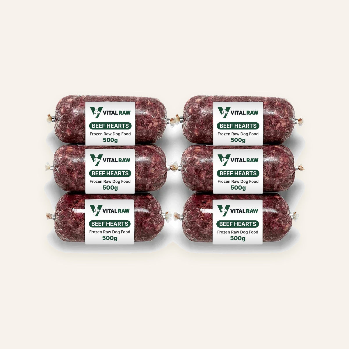 Vital Raw beef heart raw dog food