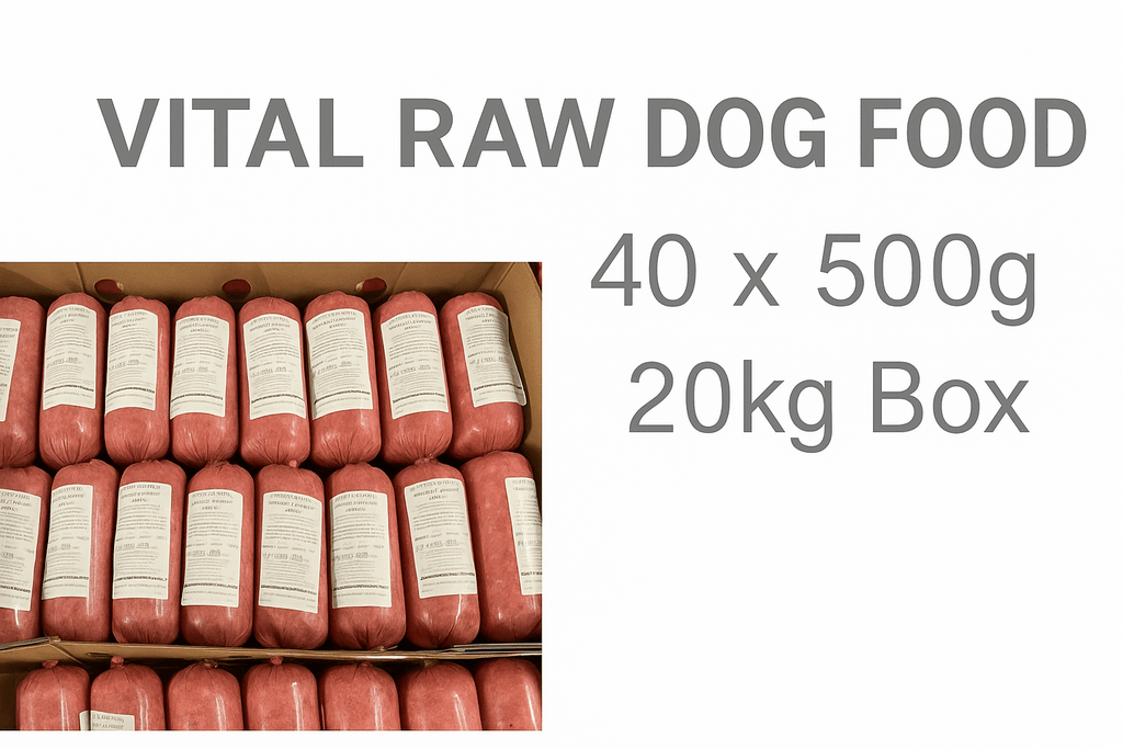 20kg Chicken Mince Raw Dog Food - VITALRAWDOGFOOD