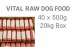 20kg Chicken Mince Raw Dog Food - VITALRAWDOGFOOD