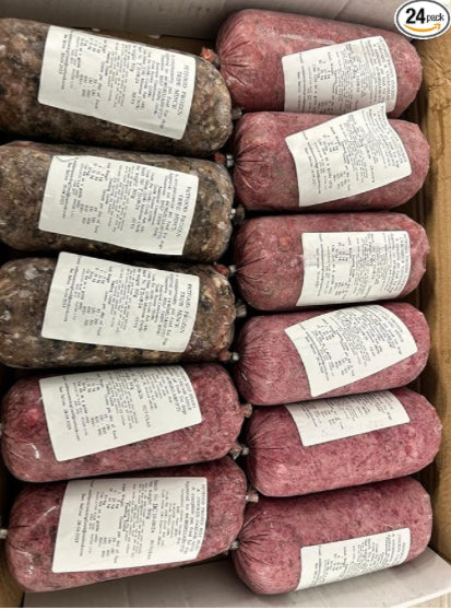 12kg Raw Dog Food Variety Box (Chicken, Tripe, Beef)