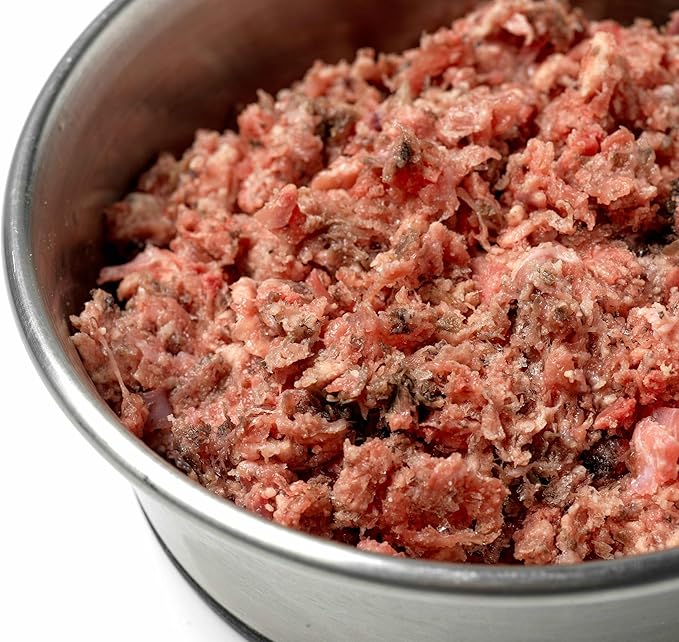 Frozen Raw Dog Food, Mix Box Frozen Dog Food 42x 500g bags 21kg box. - Includes Chicken, Tripe, offal) Dog Meal BARF Diet