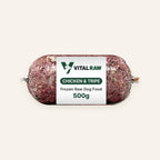 Vital Raw green tripe and chicken mince for dogs