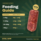 Vital Raw BARF raw dog food