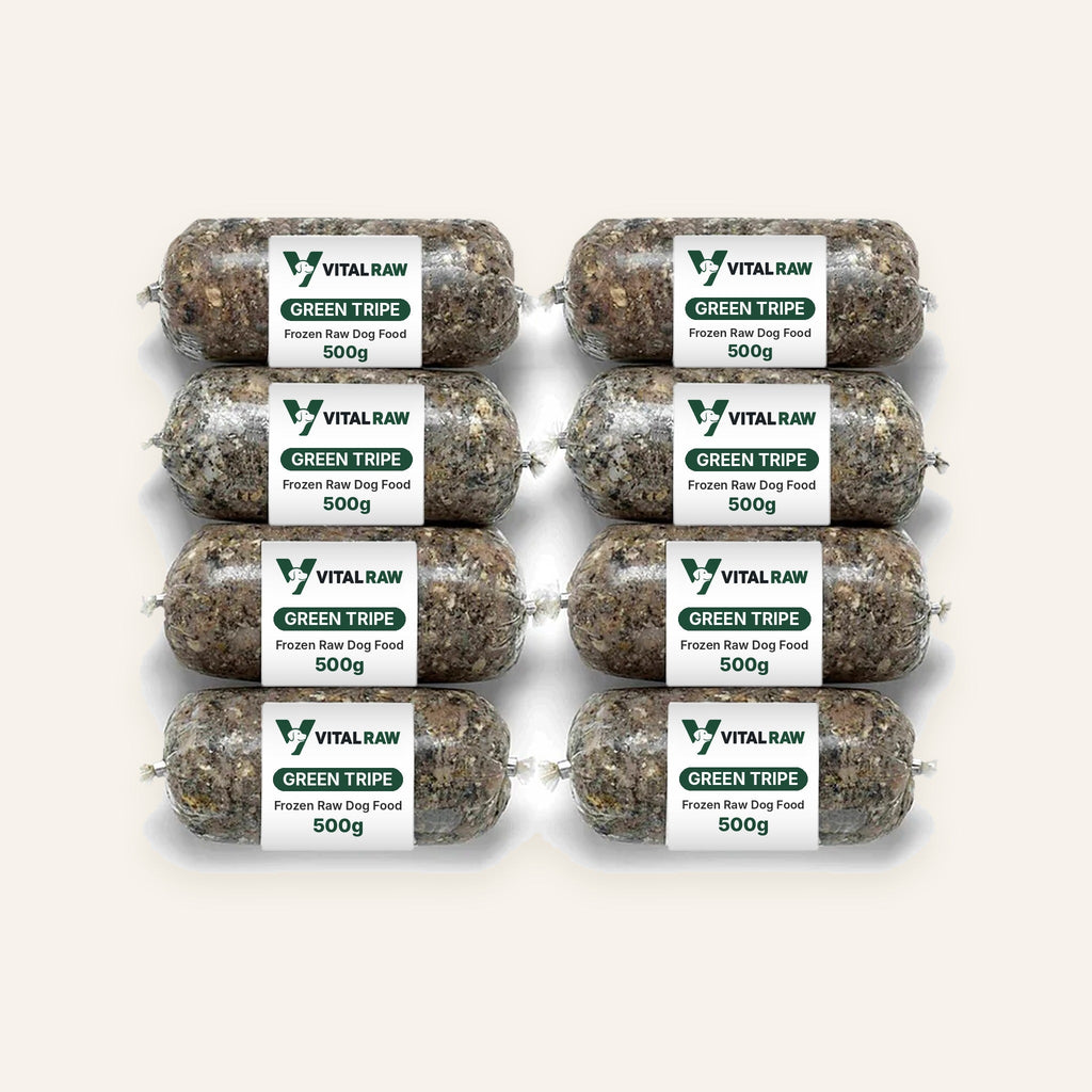 Vital Raw green tripe raw dog food